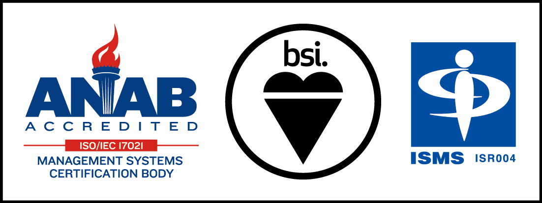 Certification /BSI registration symbol